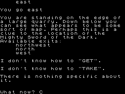 Running screen