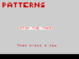 Opening screen