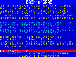 Opening screen