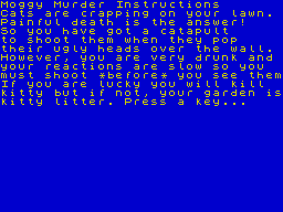 Opening screen