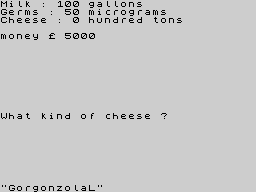 Running screen