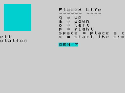 Running screen