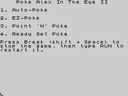 Opening screen