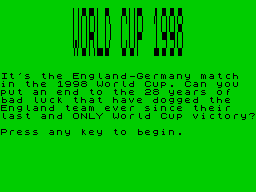 Opening screen