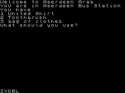 Running screen
