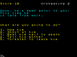 Running screen