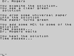 Running screen