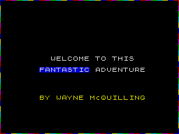 Opening screen