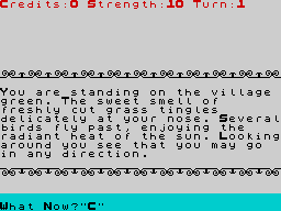 Running screen