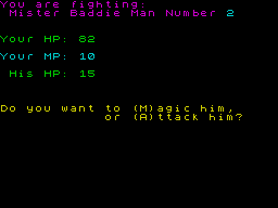 Running screen
