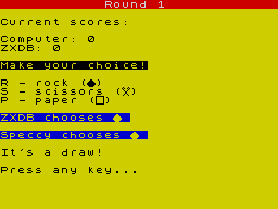 Running screen