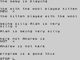 Running screen