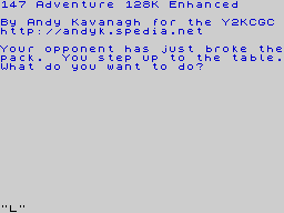 Running screen