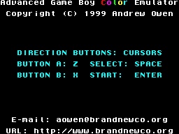 Running screen