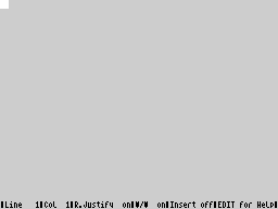 Running screen