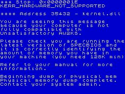 Running screen