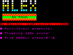 Opening screen