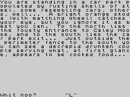 Running screen