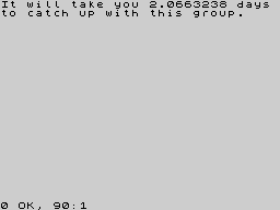 Running screen