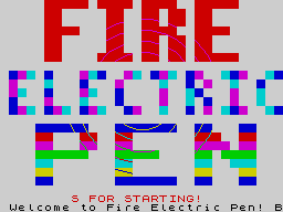 Opening screen