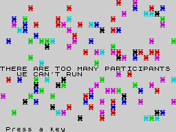Running screen