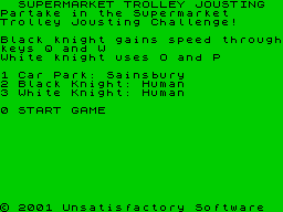 Opening screen