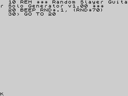 Running screen