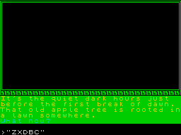 Running screen