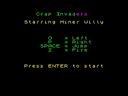 Opening screen