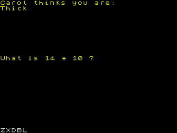 Running screen