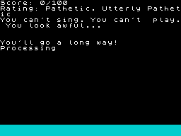Running screen