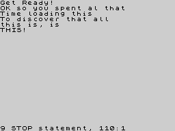 Running screen