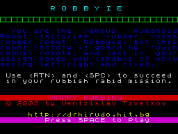 Opening screen