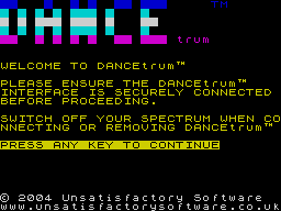 Opening screen