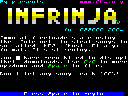 Opening screen
