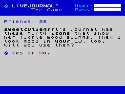 Running screen