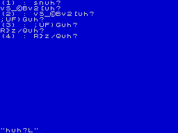 Running screen