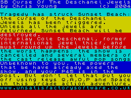 Opening screen