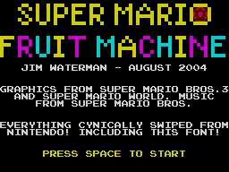 Opening screen