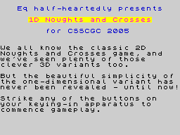 Opening screen