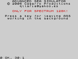 Running screen