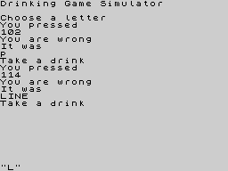 Running screen