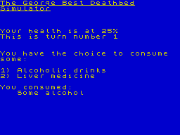 Running screen