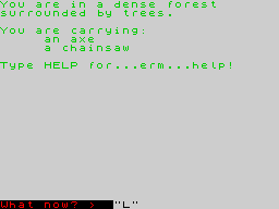 Running screen