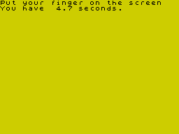Running screen