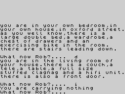 Running screen