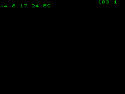 Running screen