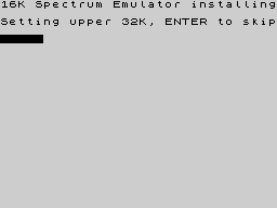 Running screen