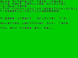 Opening screen