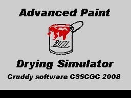 Opening screen